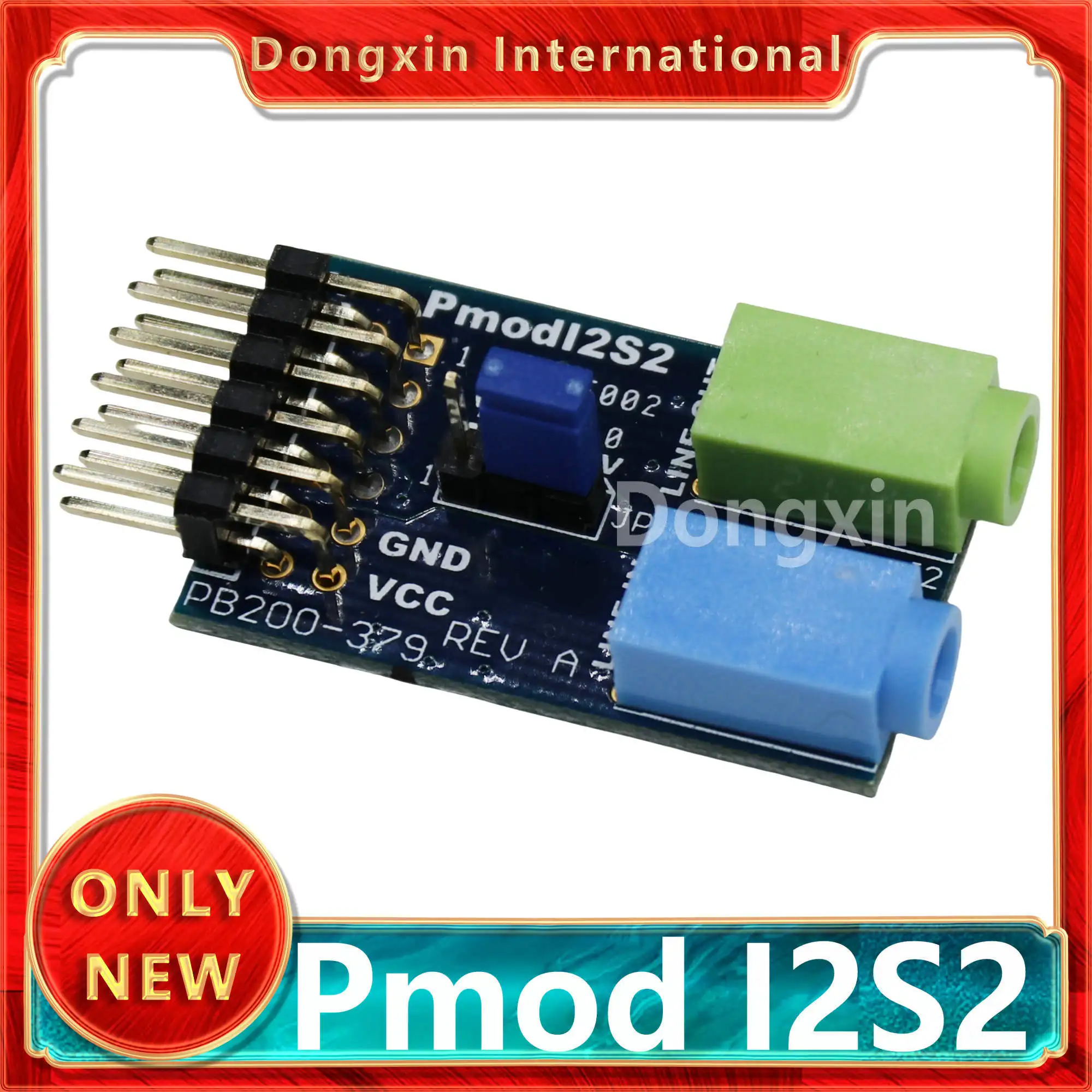 PMOD I2S2 stereo audio input and output Digilent function module