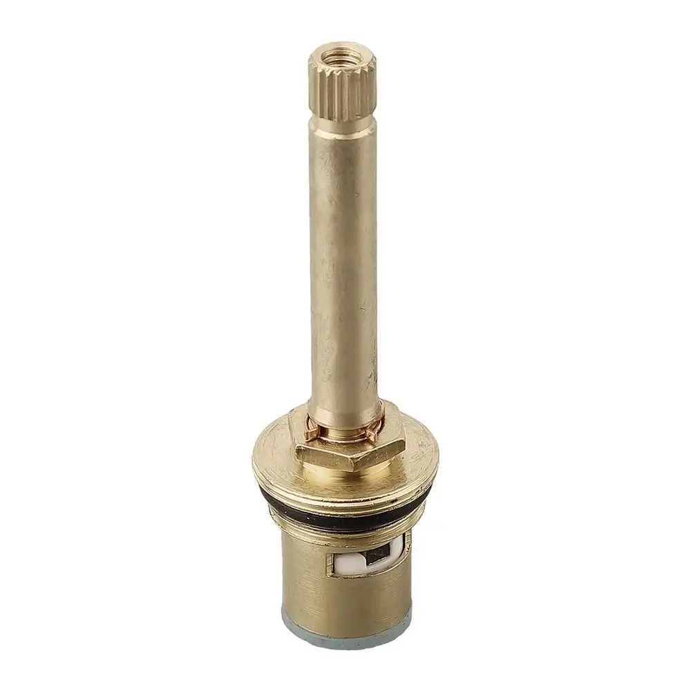 1Pcs 76mm 82mm Tap Valve Core Copper Brass Extended Faucet Cartridges Long Handle 1/2 Inches Interface Top Valves Fittings