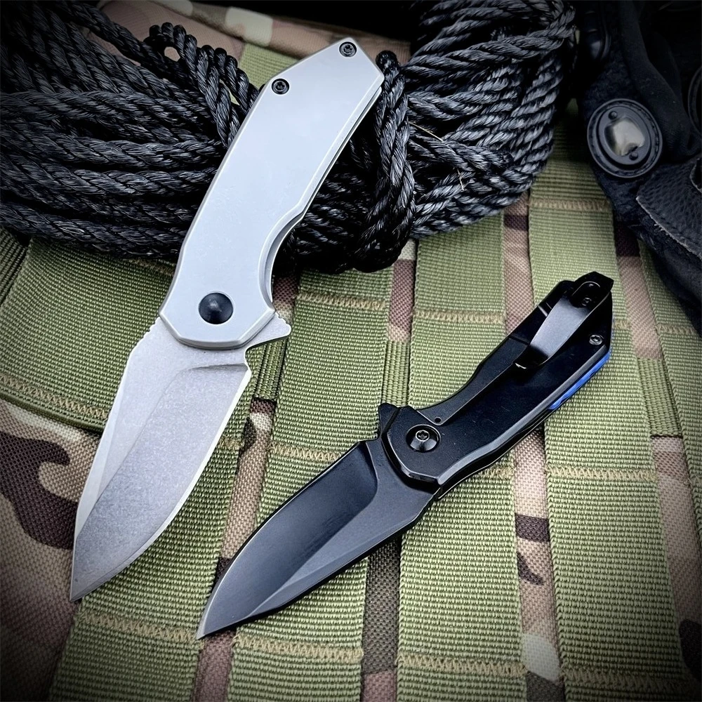 

Складной нож KS 1375, стальная ручка 420, для кемпинга, пешего туризма, тактической охоты, нож для EDC (повседневной переноски), карманный нож