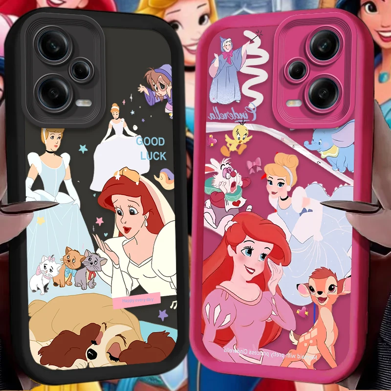 Disney Princess Alice Phone Case for Xiaomi Redmi Note 13 12 11 Pro Plus 4G 5G 12S 11S 10S 10 9 9S Redmi 14C 13C 12C A3 12 Cover