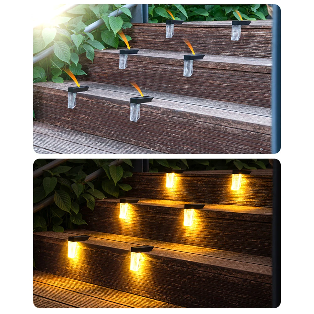 Warm/White Light Colorful Step/Wall Light Personalized Exterior Wall Light For Garden Balcony