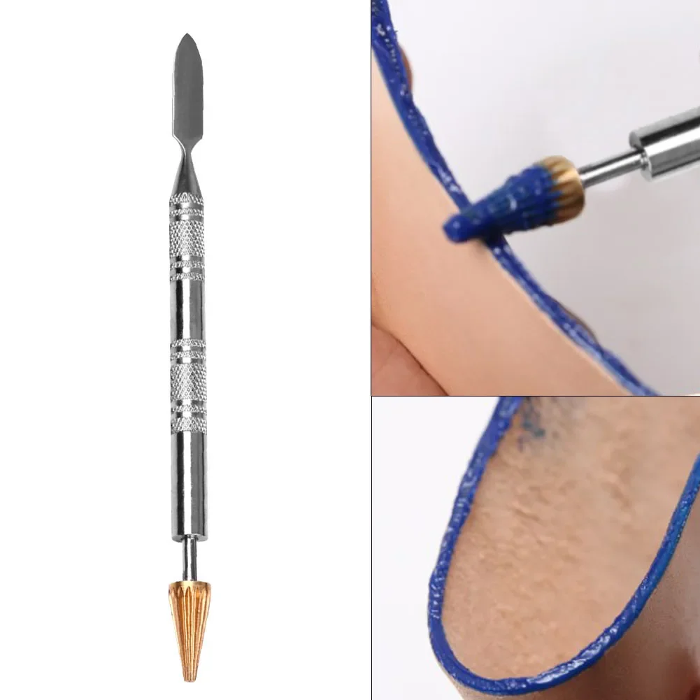 Leather Edge Paint Craft Tools Brass Head Edge Oil Gluing Dye Pen Edge Roller Applicator Speedy Paint Roller Tool for Leather