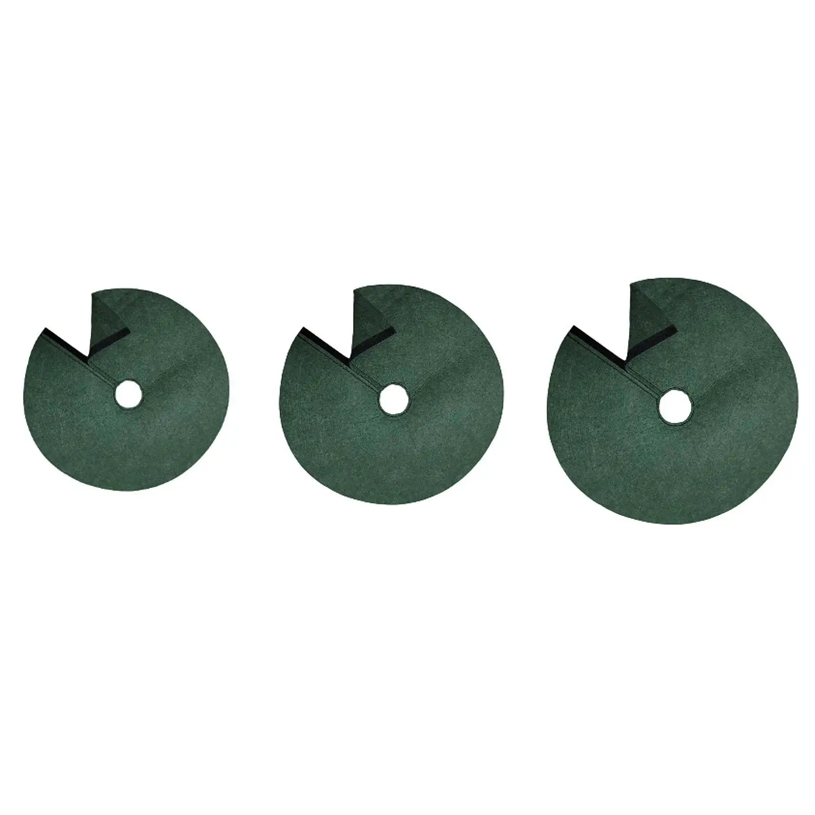 

Tree Mulch Rings Landscape Degradable Plant Cover to Prevent Animals from Digging and Destroying Round Protection Mats Non Woven