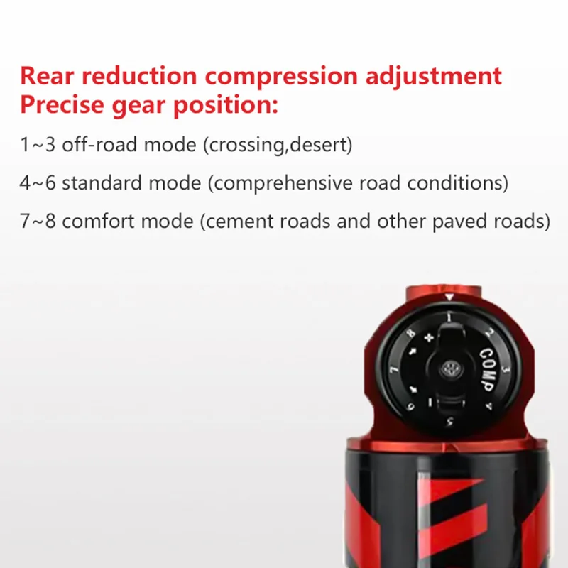 نظام تعليق JL عالي الأداء 4x4 ممتص صدمات النيتروجين قابل للتعديل لـ Wrangler JL الأمامي والخلفي #2