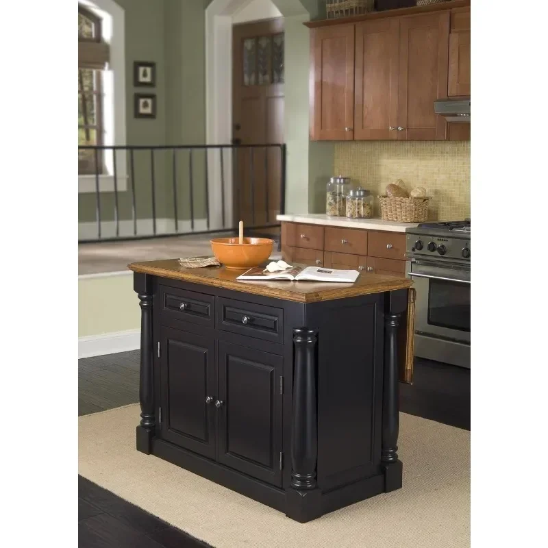 

Monarch Oak Kitchen Island with Granite Top