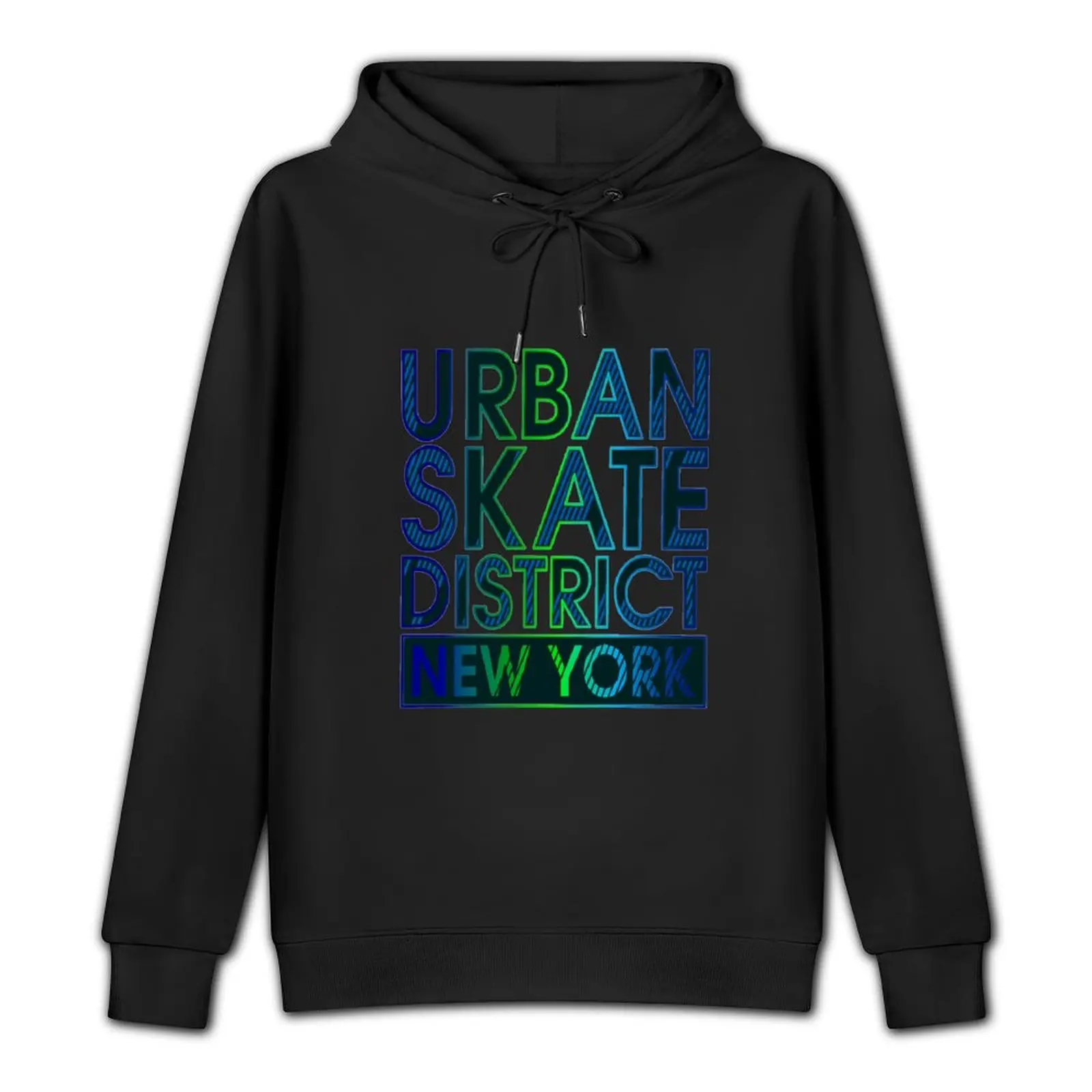 Urban Skate District New York Pullover Hoodie streetwear men oversized hoodie