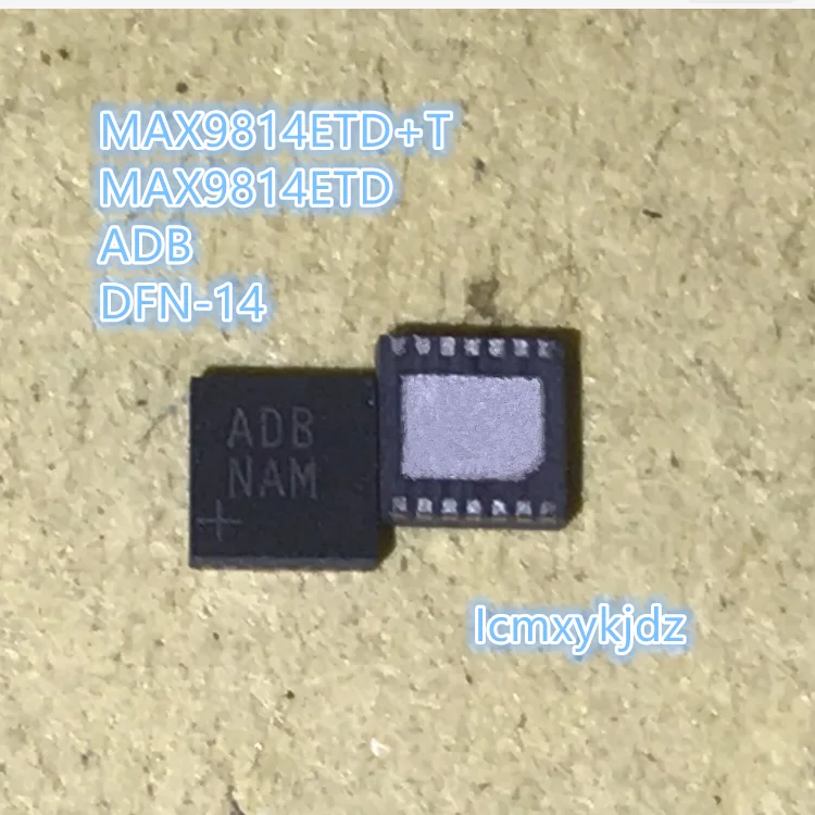 1Pcs/Lot ,  MAX9814ETD MAX9814ETD+T MAX9814ETD-T ADB DFN-14, New Original Product , fast delivery