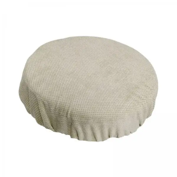Folding Stool Cushion Only for Camping Hiking BBQ Travel Telescopic Chair Pad Breathable Polyester Round Seat Cover
