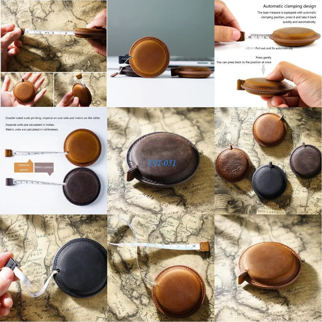 

E15A Soft Retractable Tape Measure Flexible Ruler Sewing Tailor Craft Measuring Tape