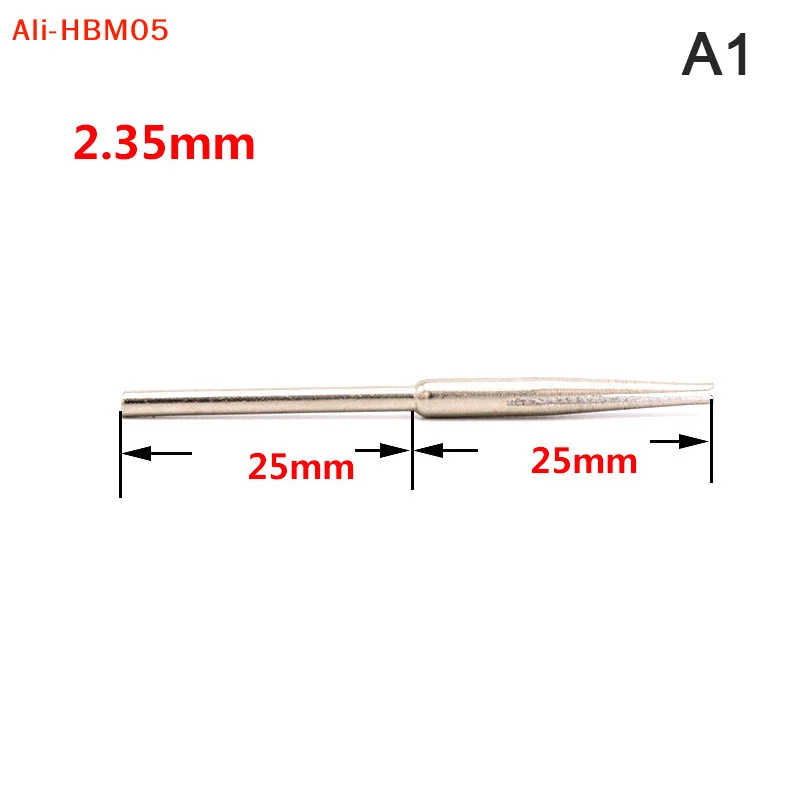 (HB05)10PCS/12PCS Shank Sandpaper Clamp Split Mandrels Long Abrasive Holder Clip