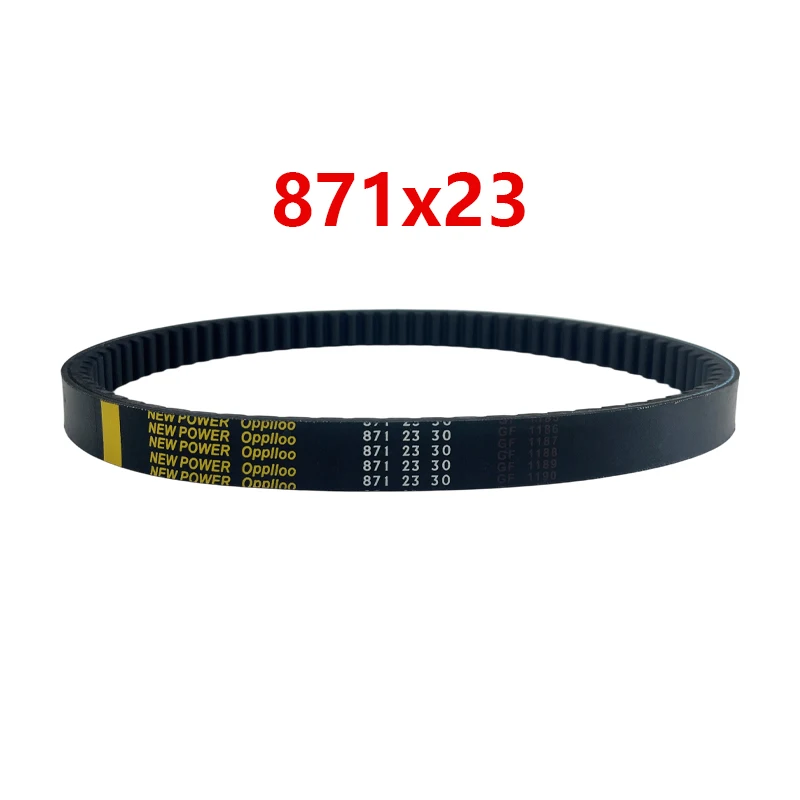 CVT Drive Belt 871 23 30 For 250CC 257CC 260CC 300CC YP VOG Yamaha Linhai Manco talon Scooter Go Kart Buggy ATV Parts 871X23X30