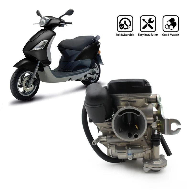 A50Q-مجموعة المكربن للدراجات النارية CM141909 لملحقات المكربن للدراجات النارية بياجيو فلاي 100 4T #5