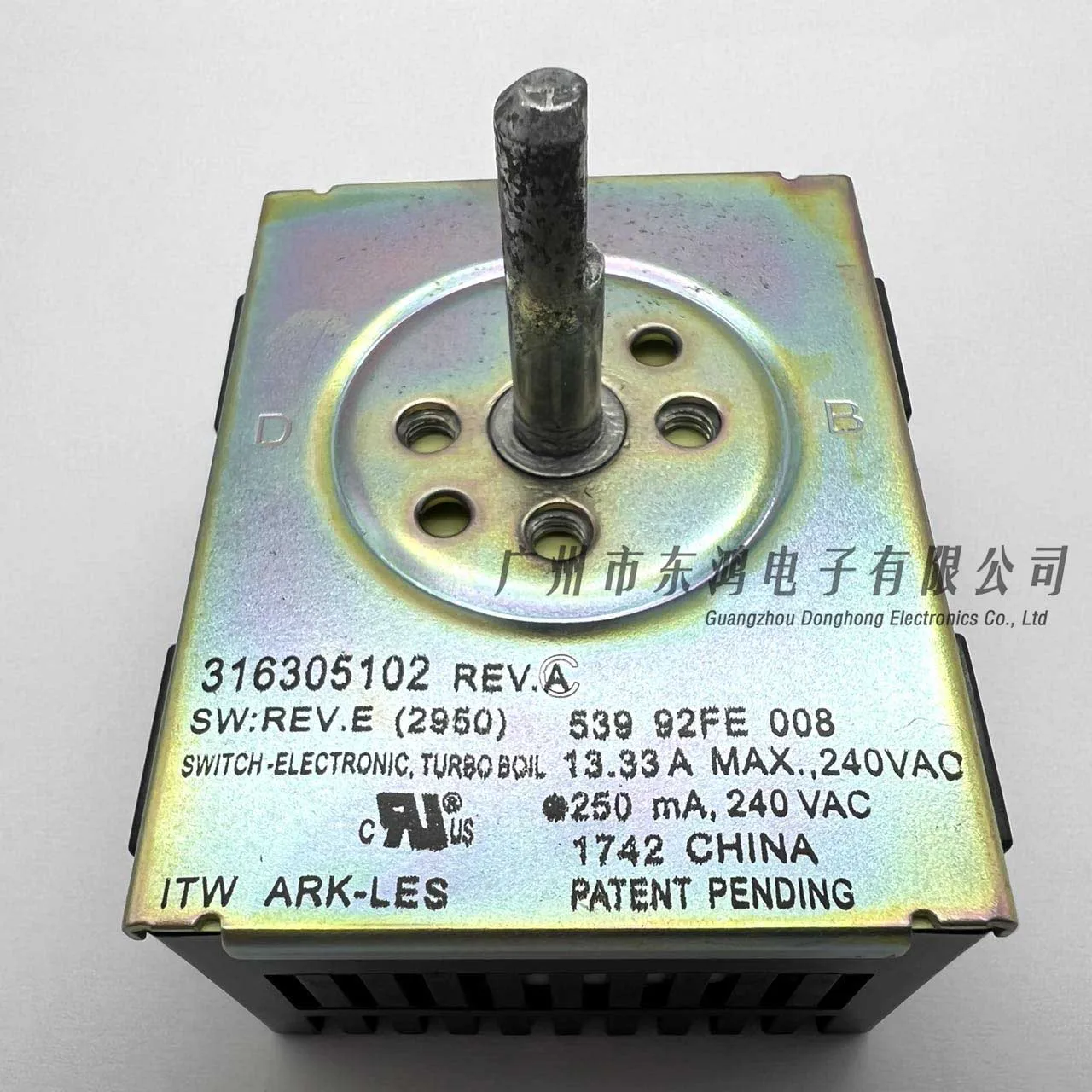 wp316305102電気プラグ付きオーブンスイッチ製品