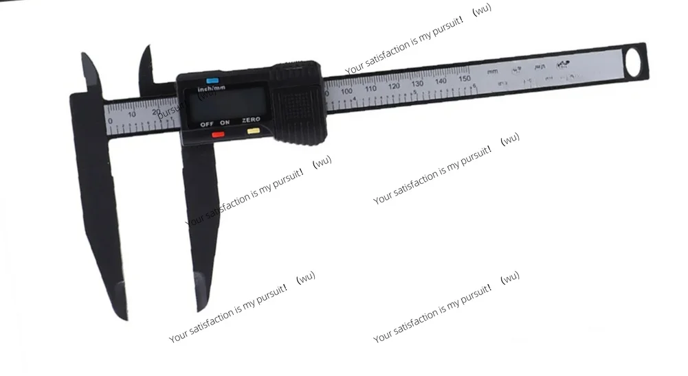 for Digital Electronic Caliper Carbon Ruler with Long Jaw Measuring Tool Electronic Caliper Ruler Measuring Tool Caliper