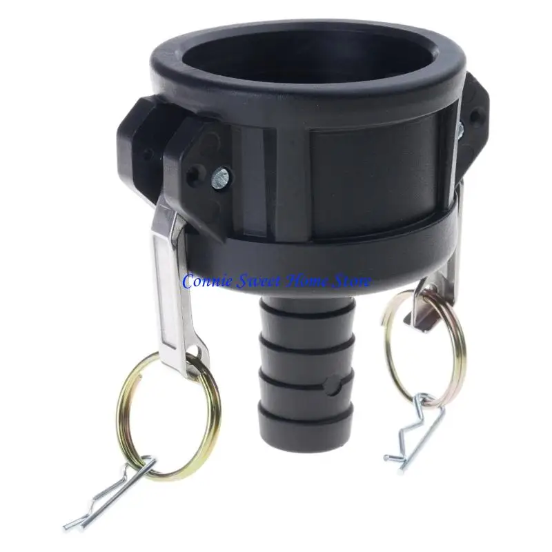 LXAF Water Adapter valves connectors Garden Hose Adapter for IBC Fitting 2Inch to 1Inch Conversion