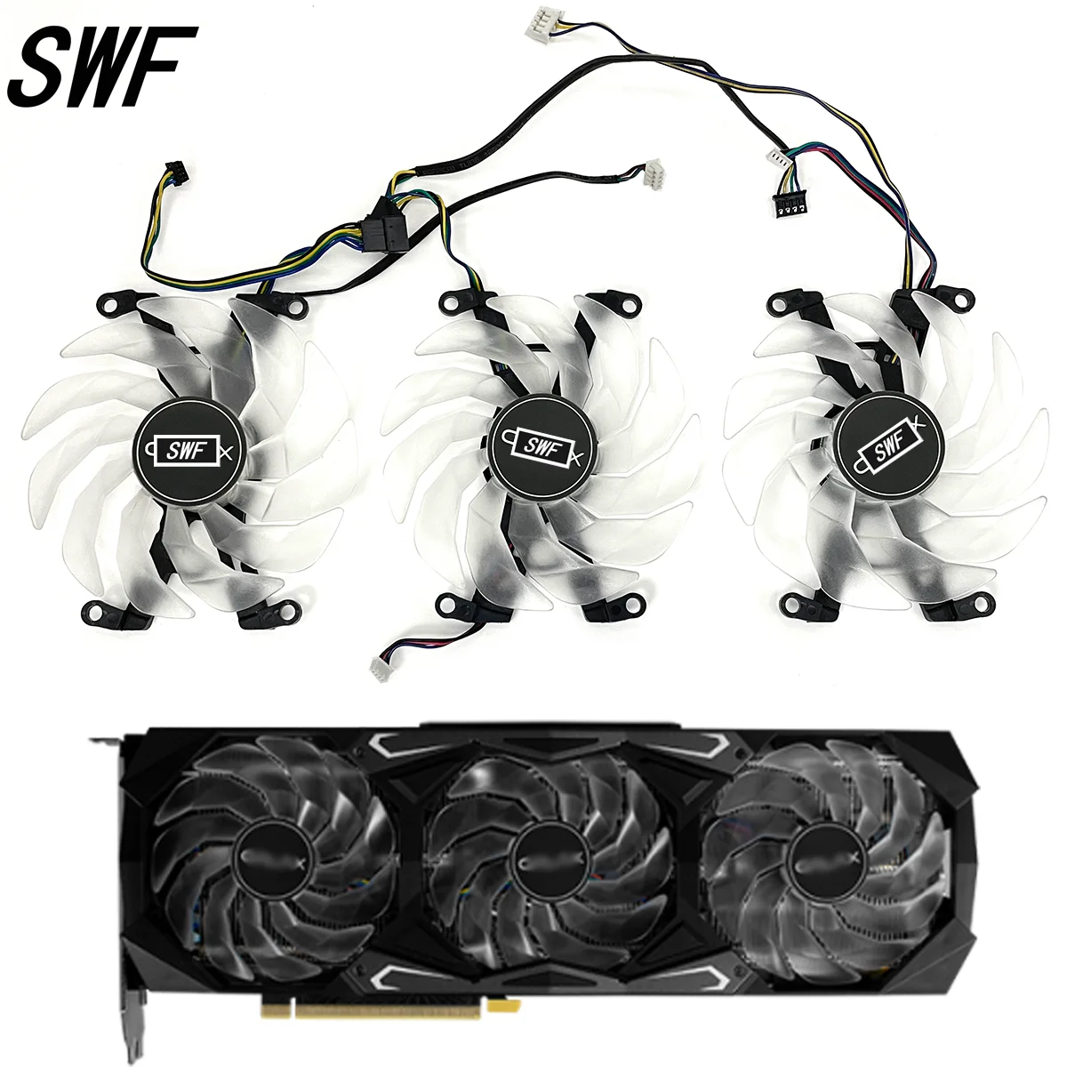 Ventilador de 90 mm 12v para Galax Geforce Rtx™3060 3070 3080 ti sg 1-click oc Feature Ventilador Refrigerador de Placa Gráfica Novo