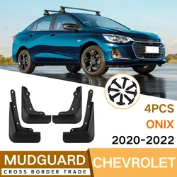 Mudflaps for Chevrolet Cavalier Onix 2020-2022,Mud Flaps, Splash Guards, Front Rear Wheels Fender, Car Accessories