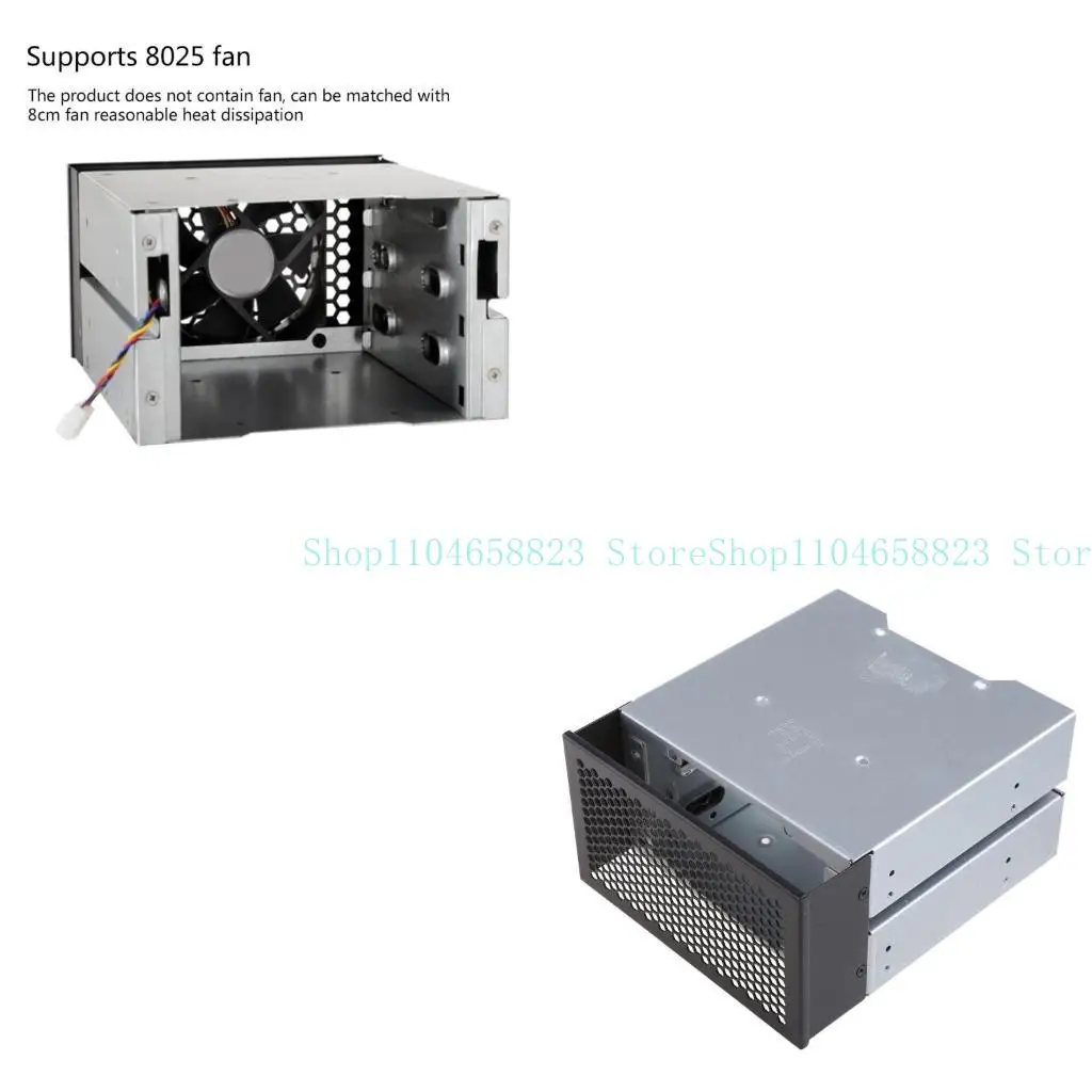 

652F 3.5-Inch Hard Drive Cages 3.5 To 5.25 Three-Disc 2 Chassis Drives In The Chassis Hard Drive Box