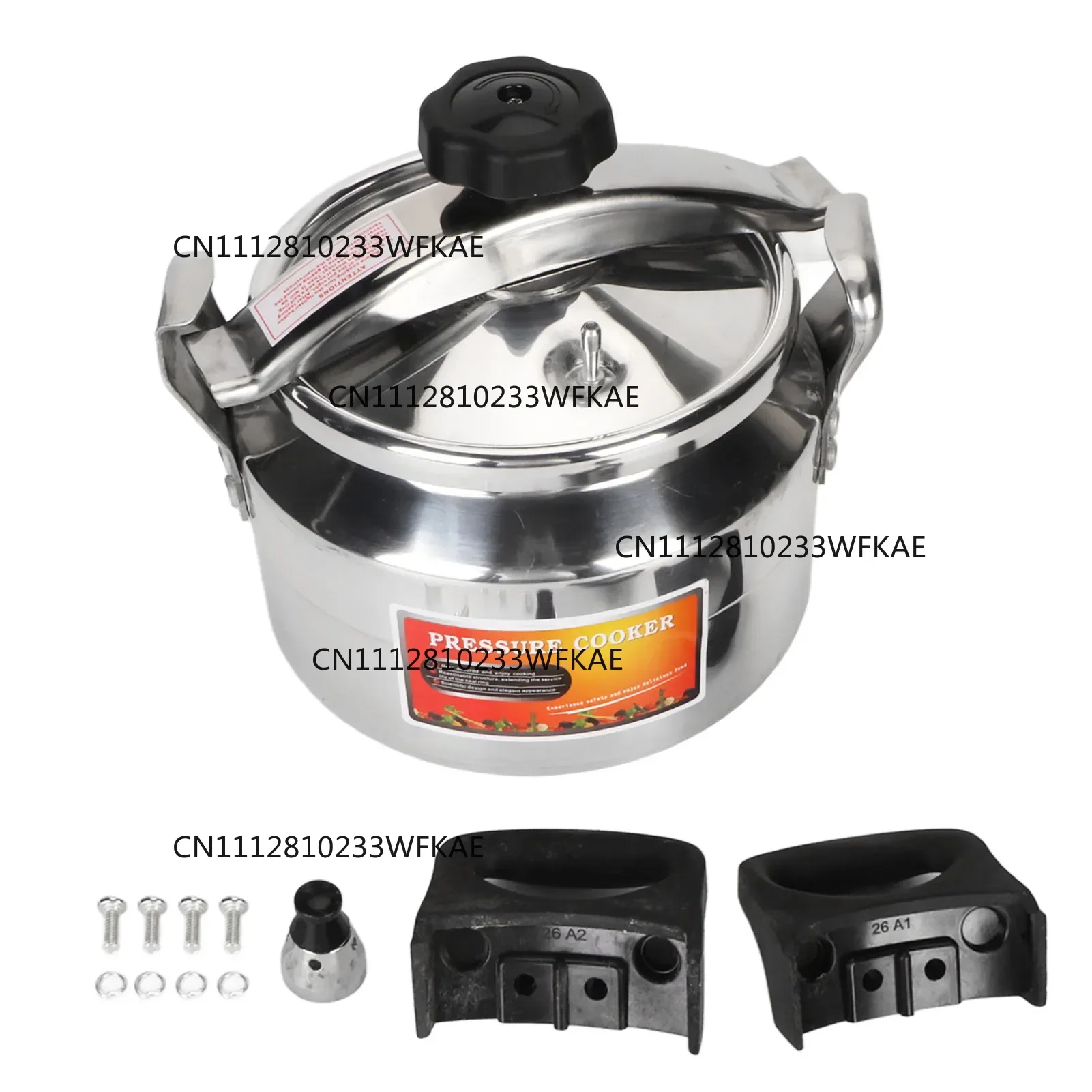 Pressure cooker for explosion-proof large-capacity gas stove