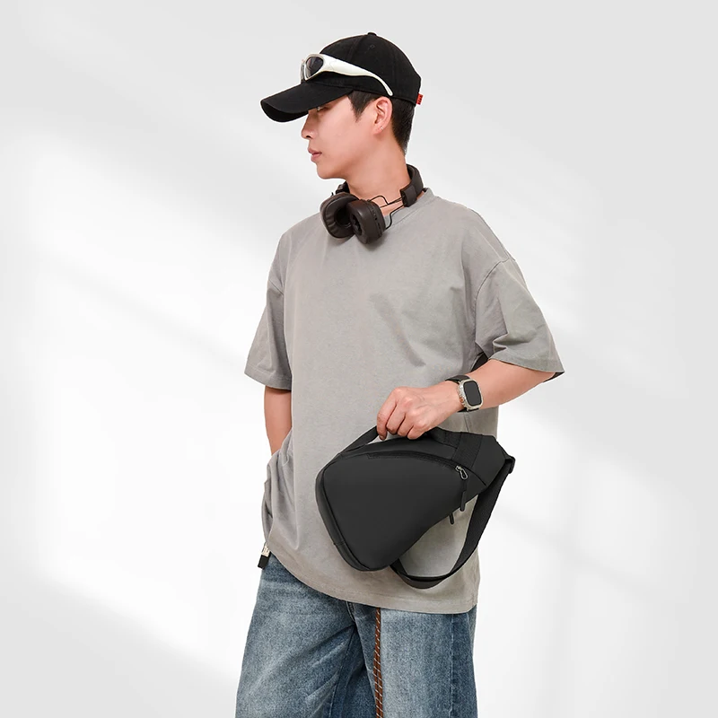 

New Trendy Crossbody Bag For Men And Women Lightweight And Casual Versatile And Simple Single-Shoulder Bag For Sports Activities
