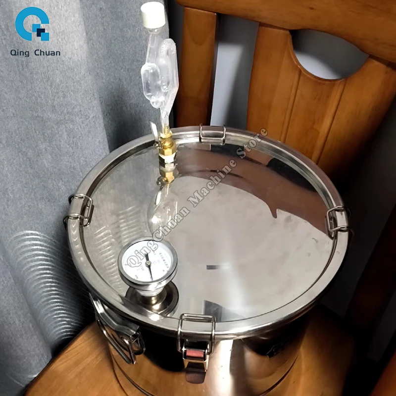Équipement de brassage domestique, petits appareils ménagers, en acier inoxydable, extrait de brandy de liqueur, vin, fruits, vin, distillateur de brassage d'alcool