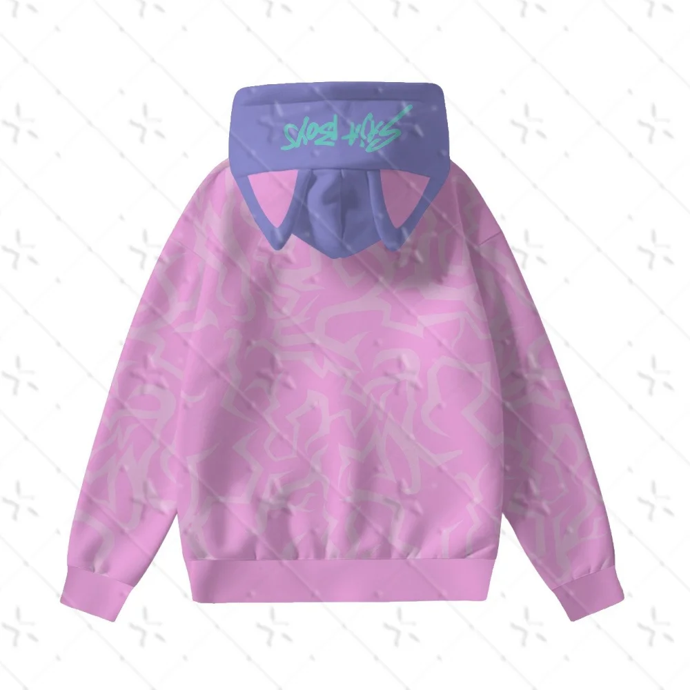 KPop شيطان الصيادين فيلم ساجا بنين طباعة هوديي البلوز موضة هوديس عادية الشارع خريف شتاء كم طويل سوداديرا هوديس