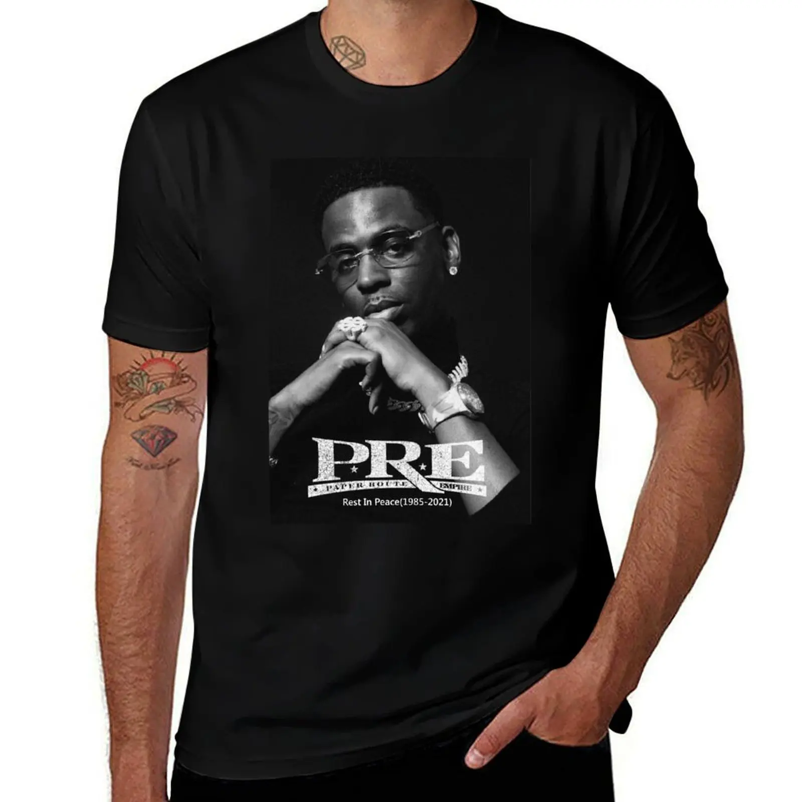 

Young Dolph T-Shirt t shirt for man black cotton t-shirt plain for man package T-Shirt