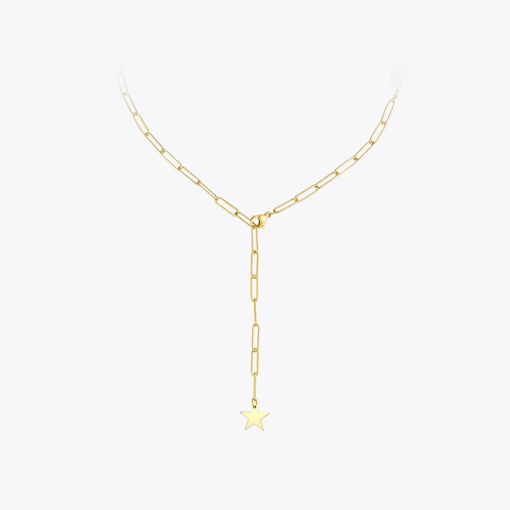 

ENFASHION Pearl Star Choker Necklace Women Gold Color Cute Chain Necklaces Femme Fashion Jewelry Collares De Moda 2020 P193031