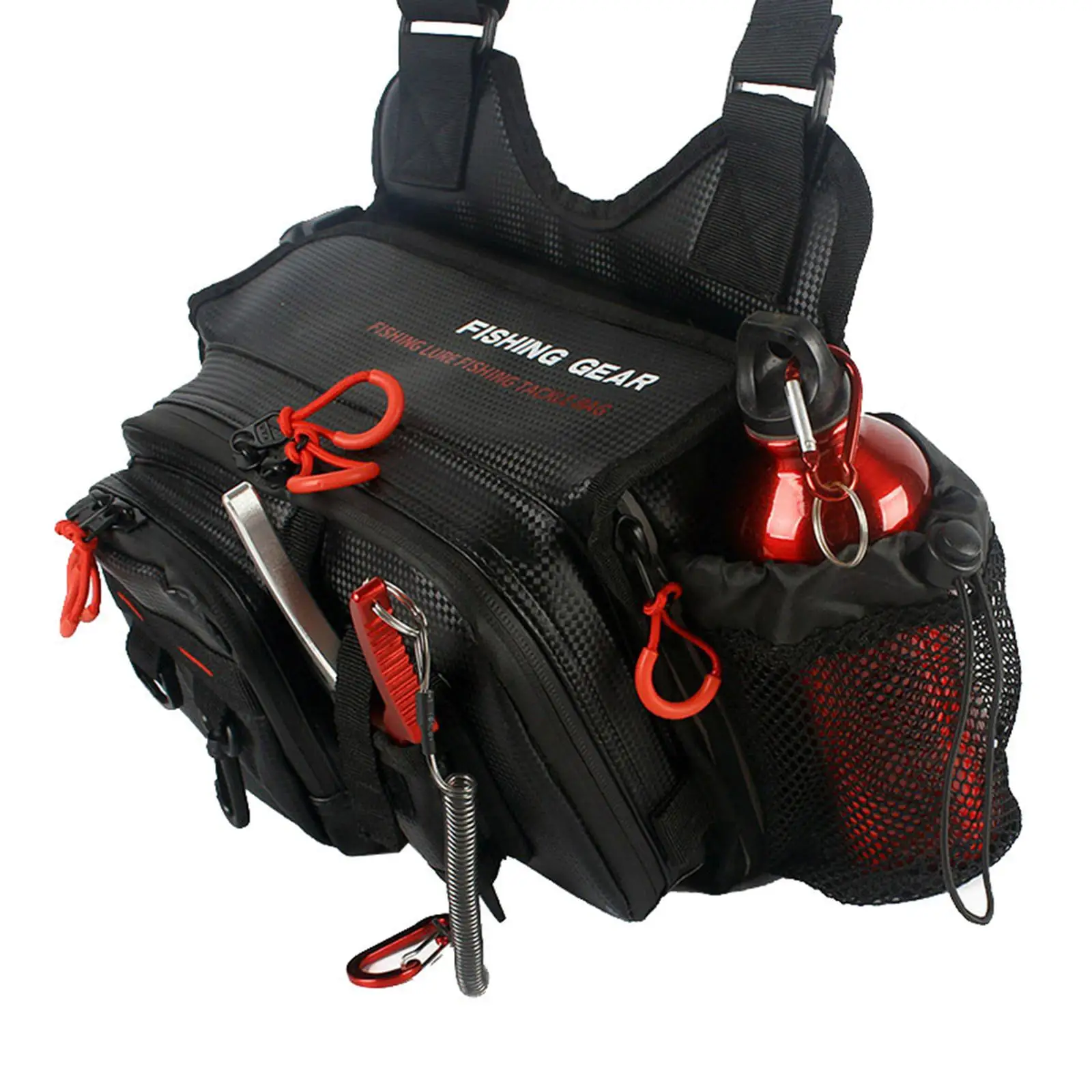 Fishing Lure Storage Organizer EVA Hard Case Multi Layer Bag for Outdoor Fishing Tool Accessories