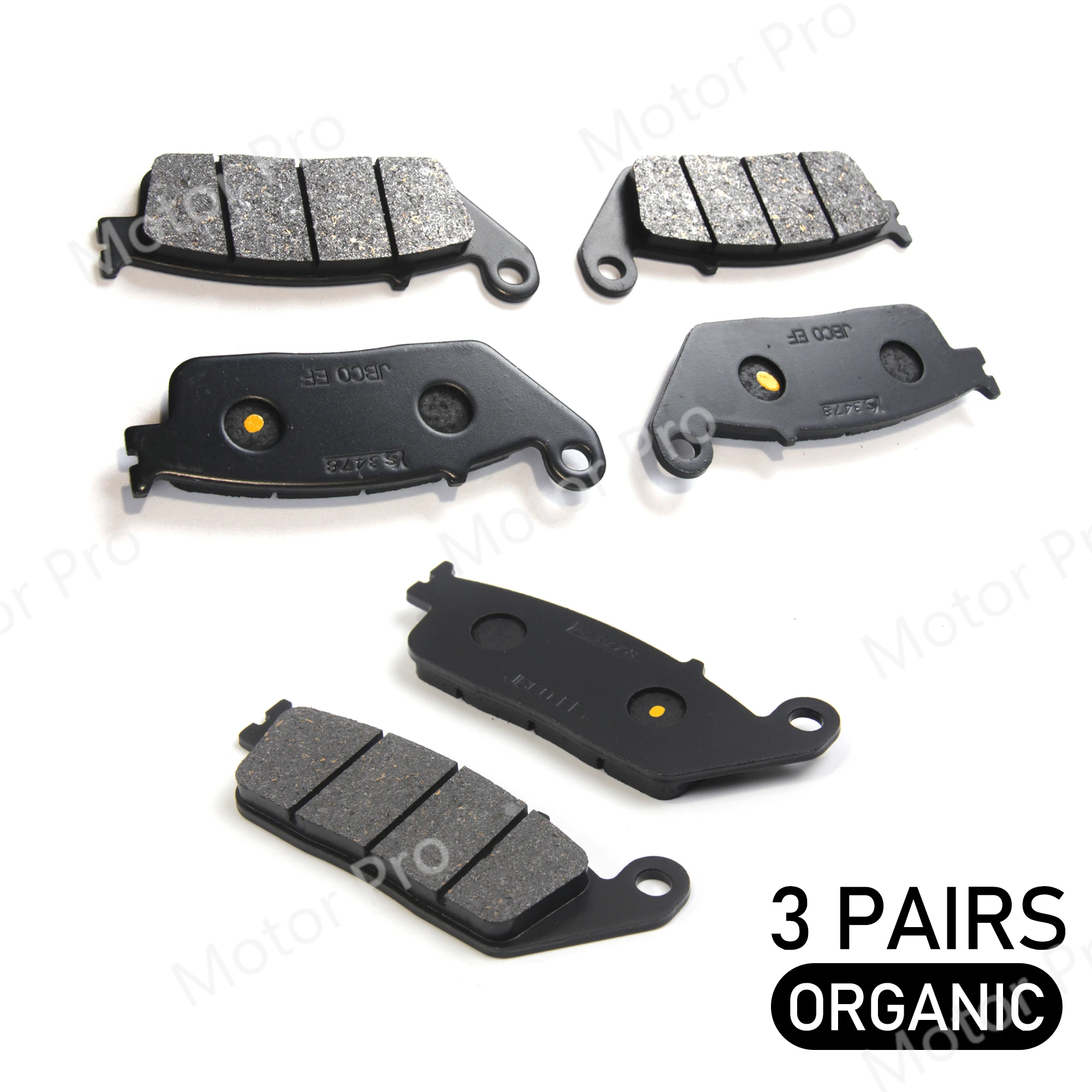 ملحقات الدراجات النارية مكابح أمامية عضوية لسيارات BMW C 600 سكوتر رياضي 600 C650 GT 650 تطور ياماها WR 125 X R 250 XX