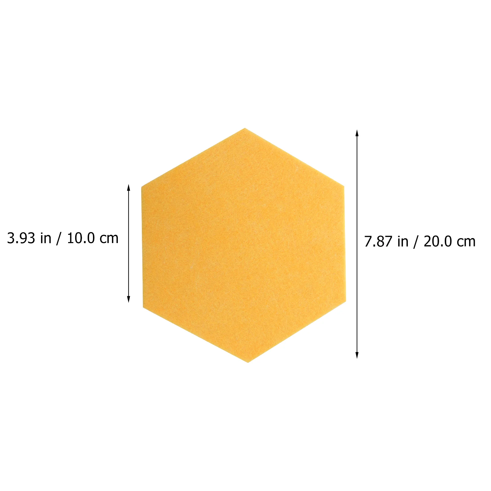 4 buah Hexagon merasa papan pesan papan tampilan foto merasa papan tampilan dinding merasa stiker dinding merasa papan tampilan