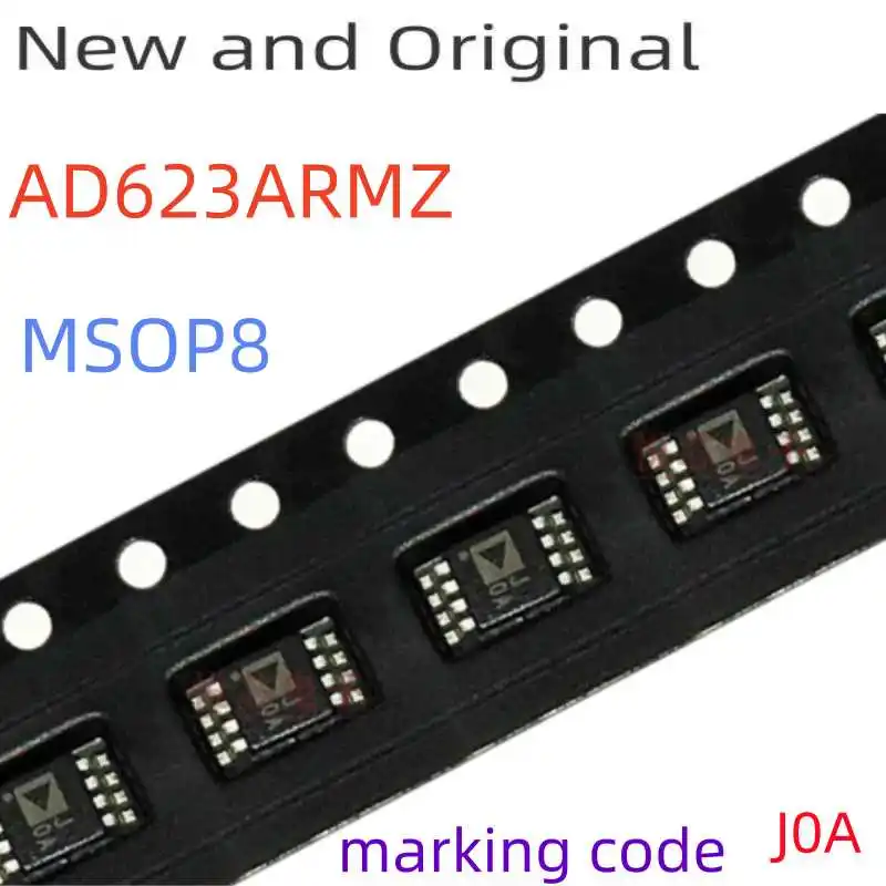 

Ad623Armz Msop8 Single-Supply Rail-To-Rail Low Cost Instrumentation Amplifier Marking Code J0A