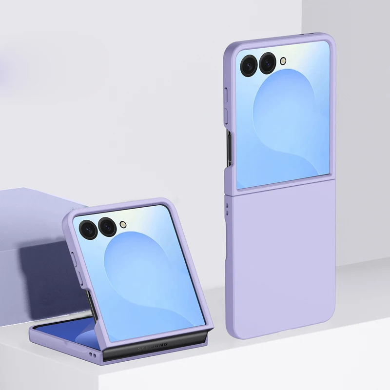 Handyhülle für Samsung Z Flip 8 7 FE 6 5 4 3 Flip7 Flip6 Flip5 Flip8 5G Schutzhülle Schlank Dünn Süßes Candy-Design Angenehmes Hautgefühl – Detail 8