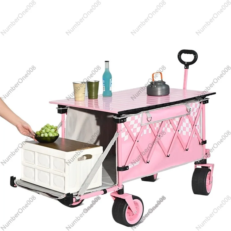 

Gather Camper Outdoor Folding Picnic Camping Trailer Travel Camp Trolley