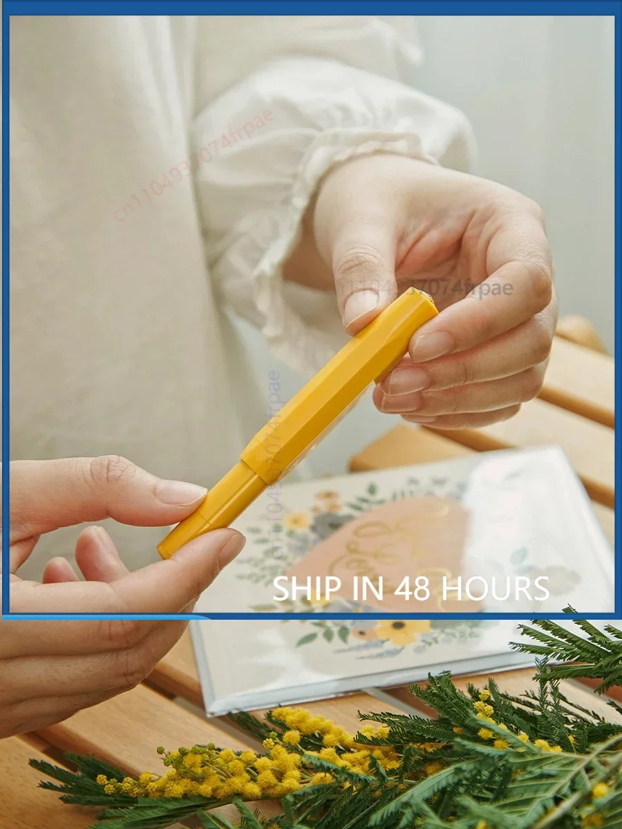 For LAMY Safari Honey Collector Limited Fountain Pen Ergonomic Barrel Cartridge&Converter Compatible Pen Collector Stationery