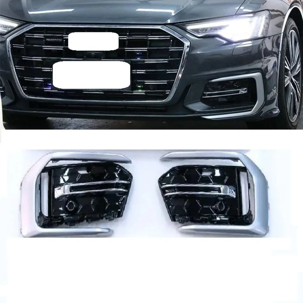 

front bumper grille fog lamp cover For Audi A6 C8 PA 2023-2025 Sports version