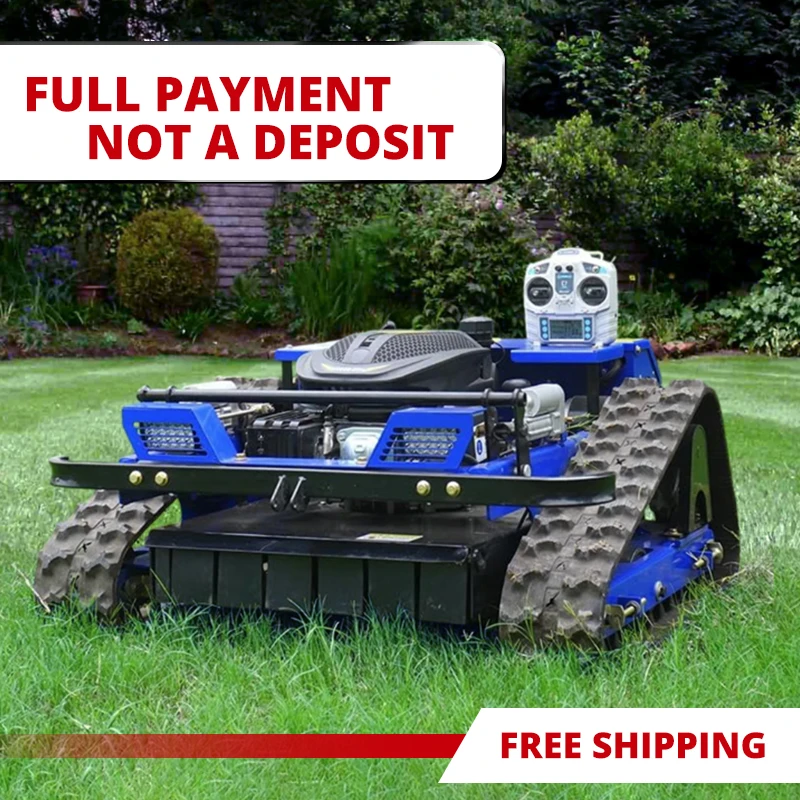 AWY-550 Smart Remote Lawn Mower, 170KG Heavy Machine, 45° Climb Capability, Long Runtime, CE Certified