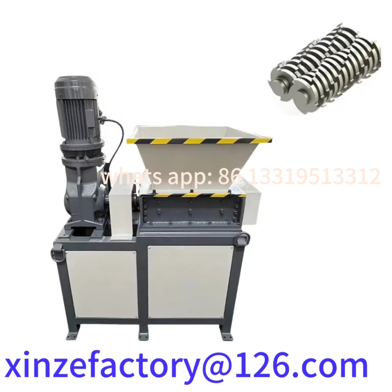 

Customizable Industrial Metal Biaxial Solid Waste Automatic Shredder
