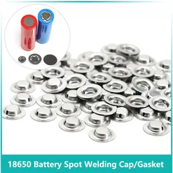 18650 Battery Spot Welding Cap Alternative Electrode Tip Cap  Positive Spot Welding Accessories Battery Negative Flat Gasket