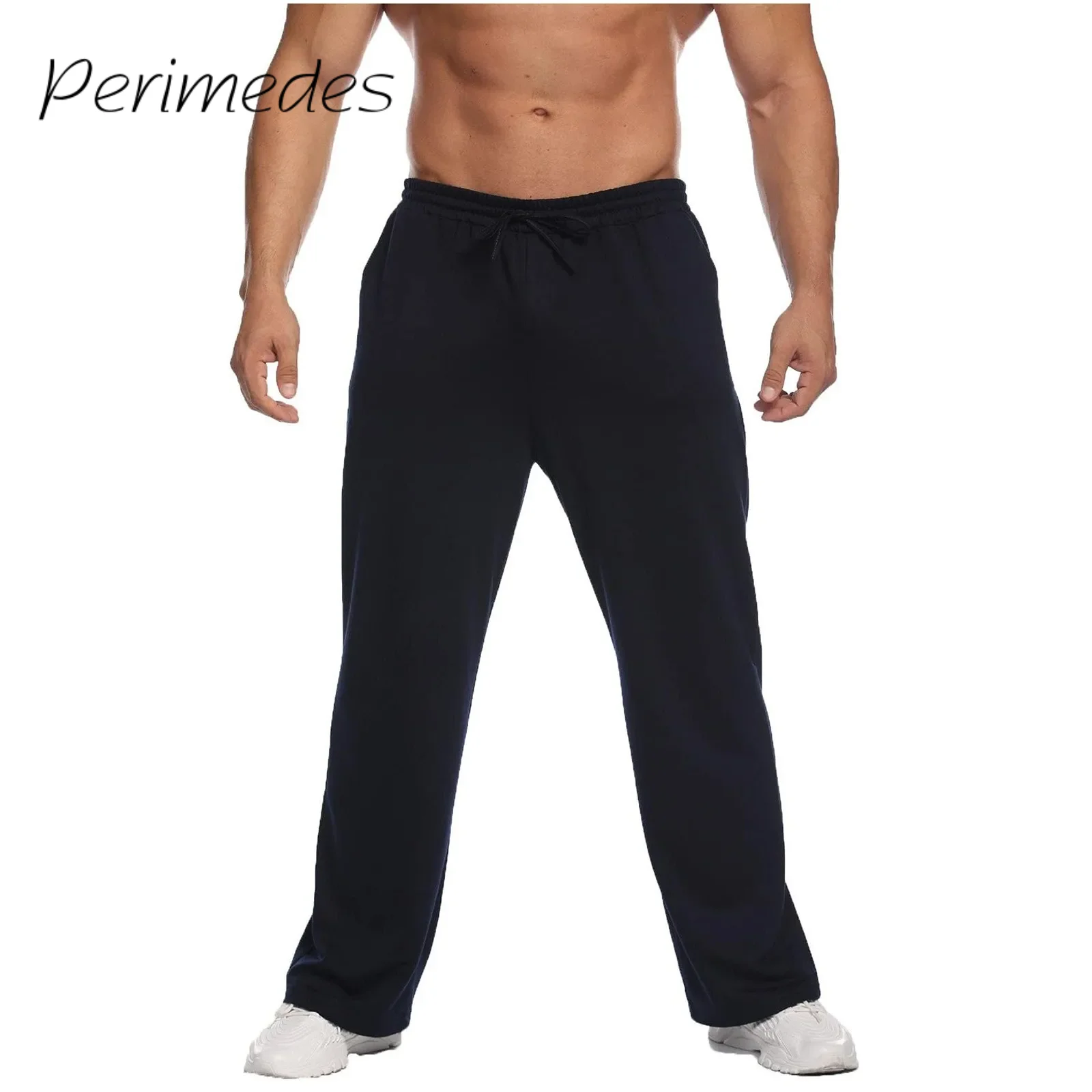 

Men's Casual Lightweight 2024 Pants Tracksuit Sweatpants Leisure Sports Summer Trousers With Pockets Drawstring pantalones