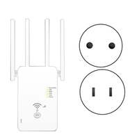 1200M Wireless Repeater 2.4G&5G Wifi Router Signal Booster Extender 4 Antenna Router Signal Amplifier For Home