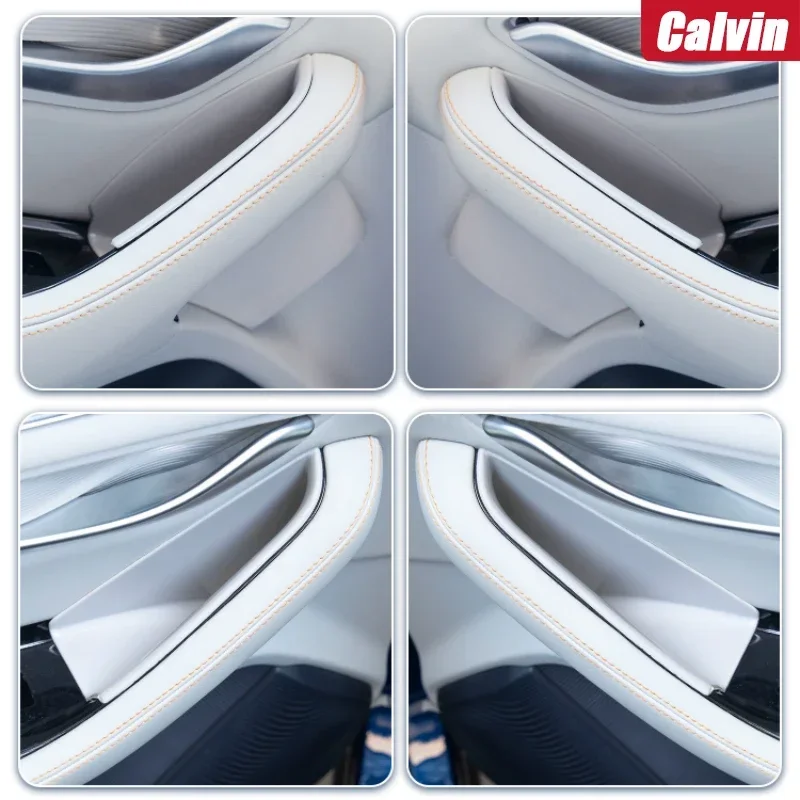 For BYD Seal U Sealion 6 Song Plus DMi 2020-2025 Car Door Storage Box Door Slot Pad Storage Finishing Box Anti-scratch Car Acces