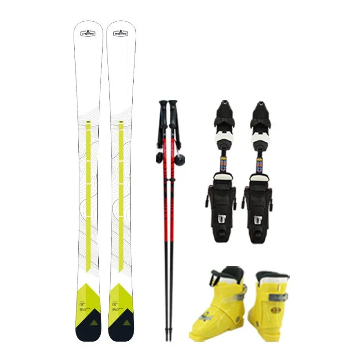 Custom Colorful snowboards Factory Adult Poplar Wood Core Piste Ski High Performance Snowboards Skis Equipment for Resort