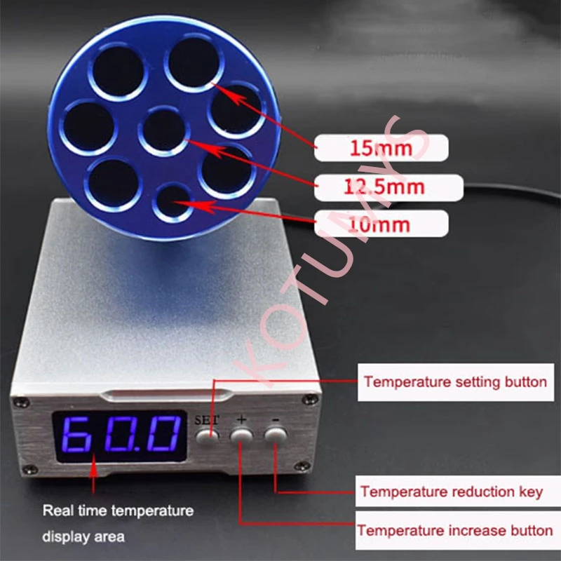 8 Hole  Dental Equipment Dental Composite Heater Resin Heating Equipment And Display Resin Heater Composite Heater