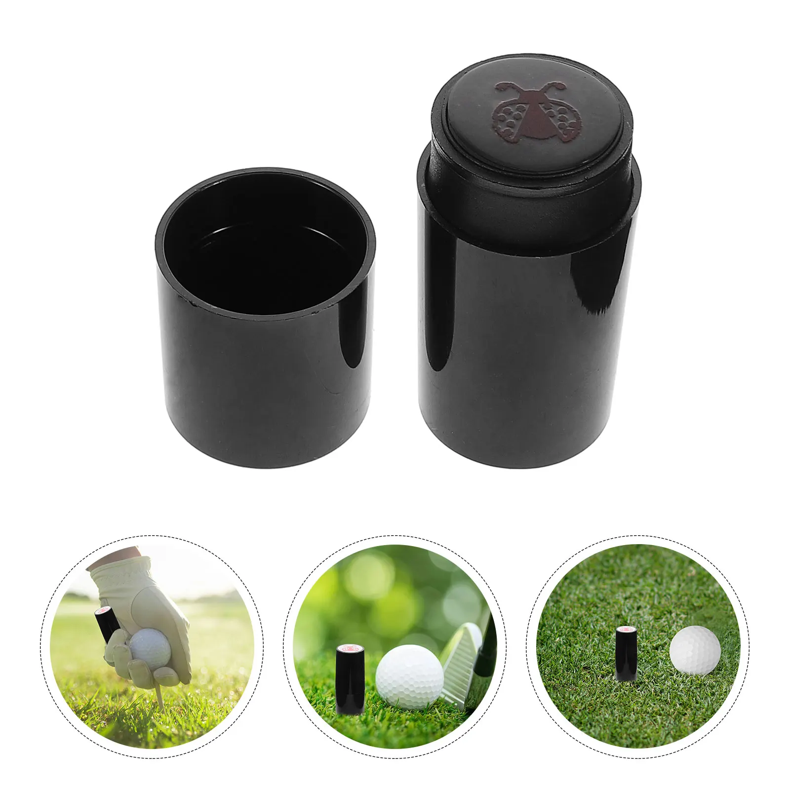 Waterproof Golf Ball Marker Quick Drying Ink Custom Design Marking Tool Portable Golfing Accessories Fade Resistant