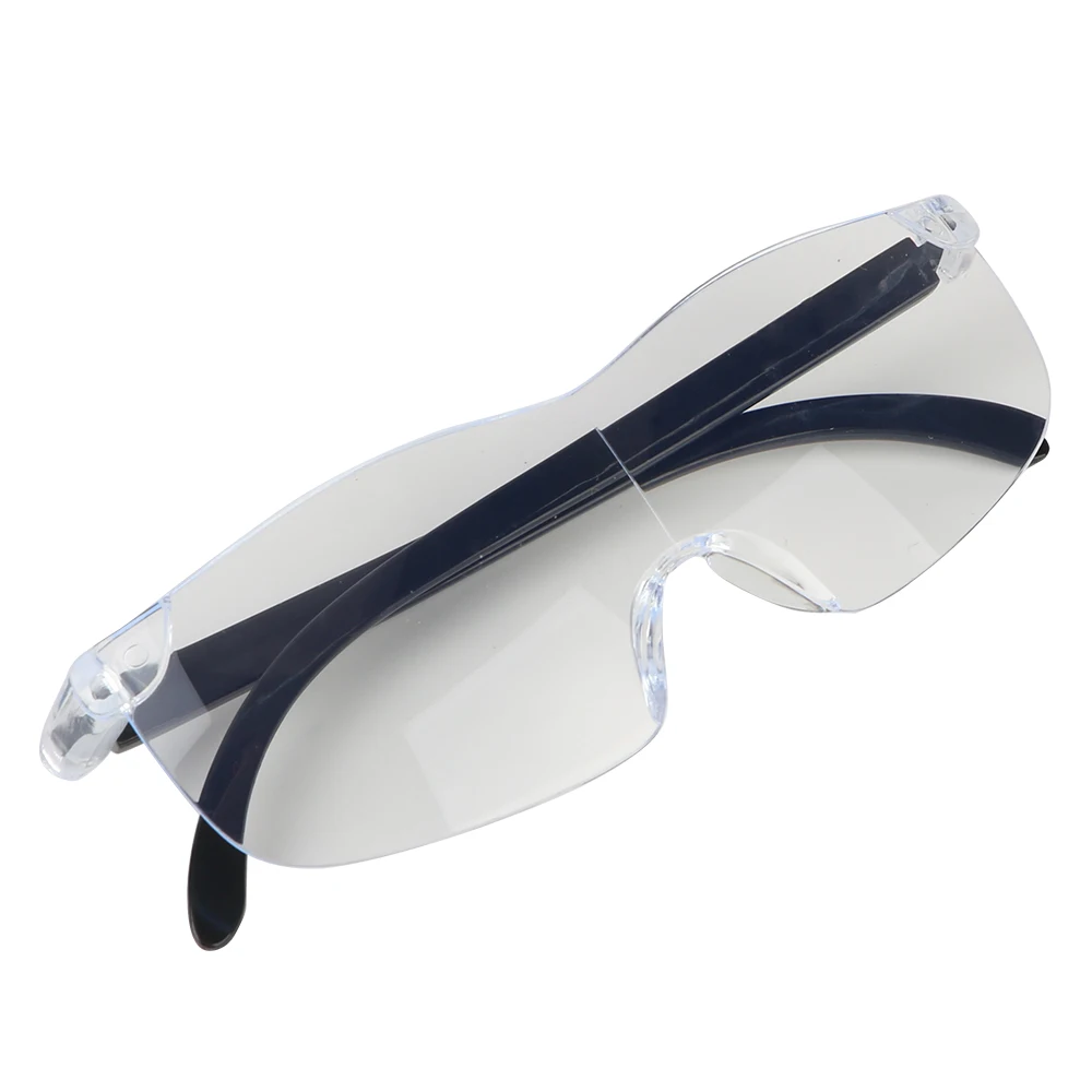 1.6 Times Magnifying Glass Magnifiers Eyewear Hand Tool Set 250 Degree Presbyopic Glasses Eye Protection Working Goggles