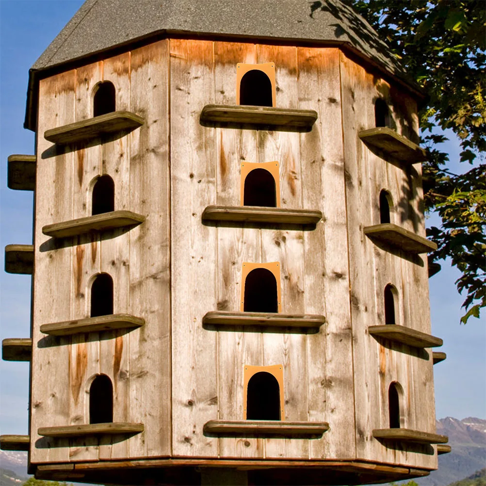 

10Pcs Pigeon Entrance Door Safe Reliable ABS Material Prevent Escaping Simple Installation European Style Supplies