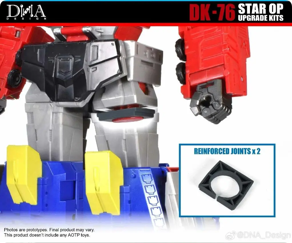 DNA DK-76 Upgrade Kit for Age of the Primes Star Convoy & Hot Rod, Comes With Exclusive Special Bonus view 6