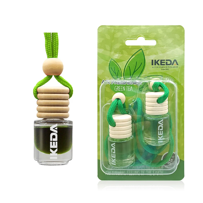 Désodorisant de parfum en gros pour voiture, saveurs multiples, désodorisants portables et durables suspendus pour voiture