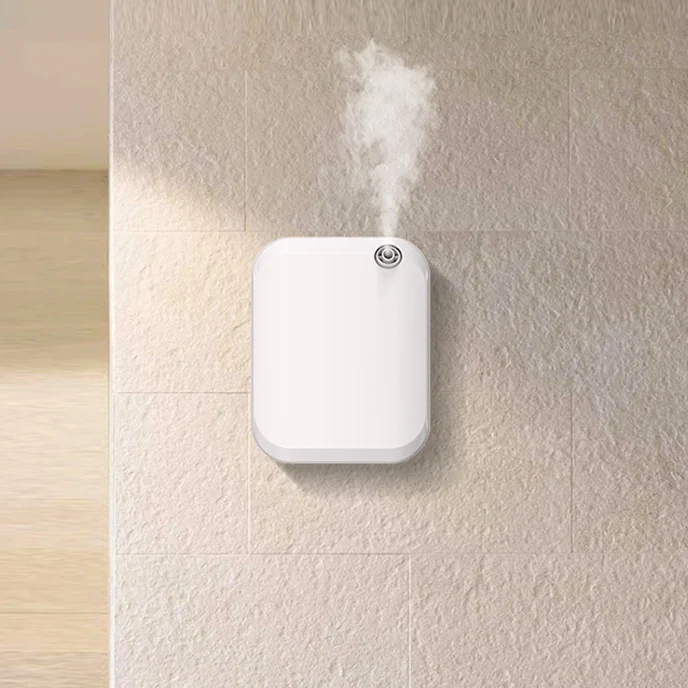

AMOS New Arrival Waterless Wall-mounted Aroma Diffuser Smart APP Control Scent Machine Essential Oil Diffuser